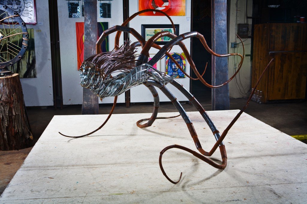 Metal Sculpture by Molotov Metalworks